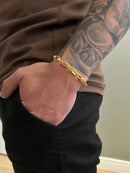 Pulseira Tijolinho Meia Cana 6mm