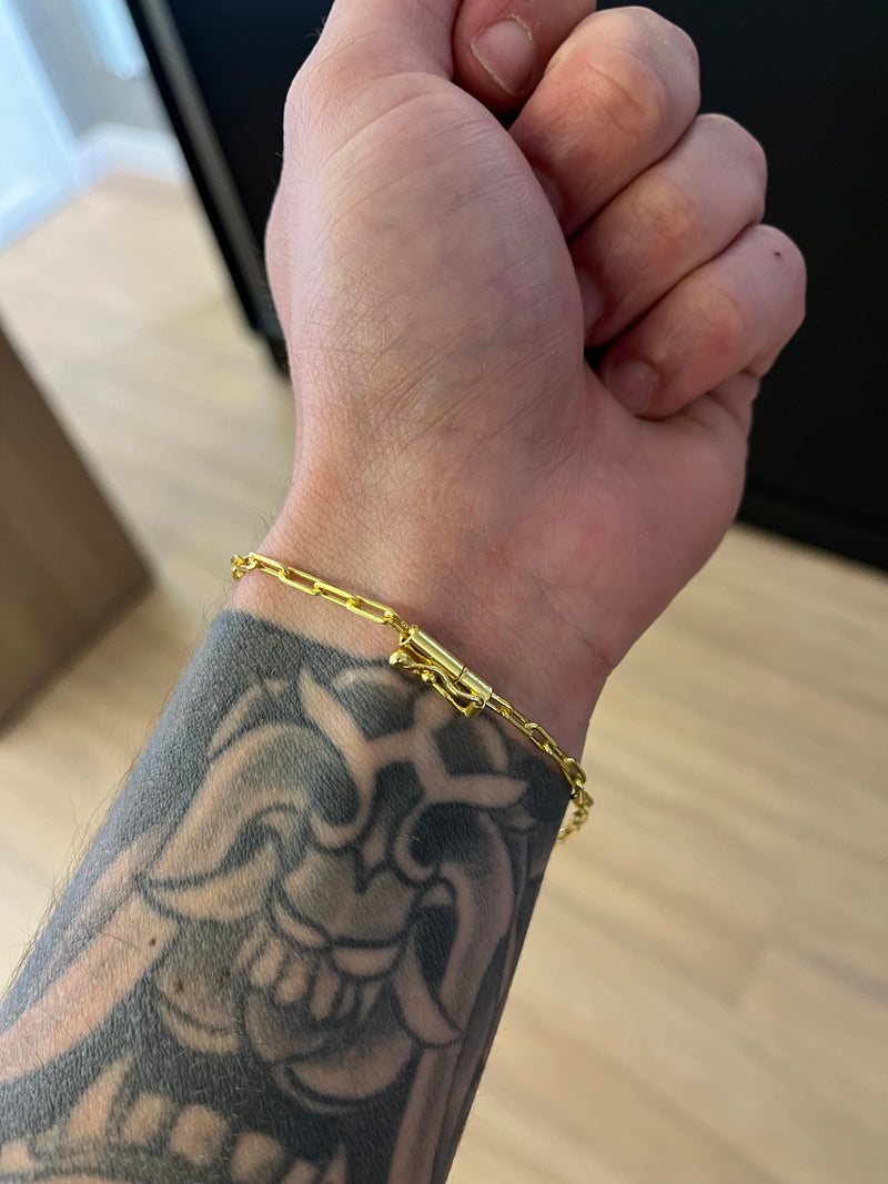 Pulseira Cadeado Long 2mm