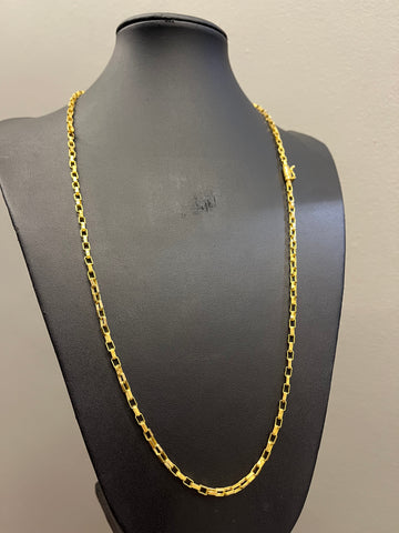 Corrente Veneziana 2mm - 65cm - Moeda antiga