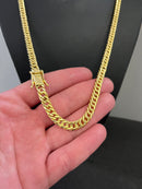 CORRENTE GRUMMET 5MM - 70CM (FECHO GAVETA) - BANHADA A OURO 18K