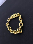 Pulseira Cadeado de quina 12mm