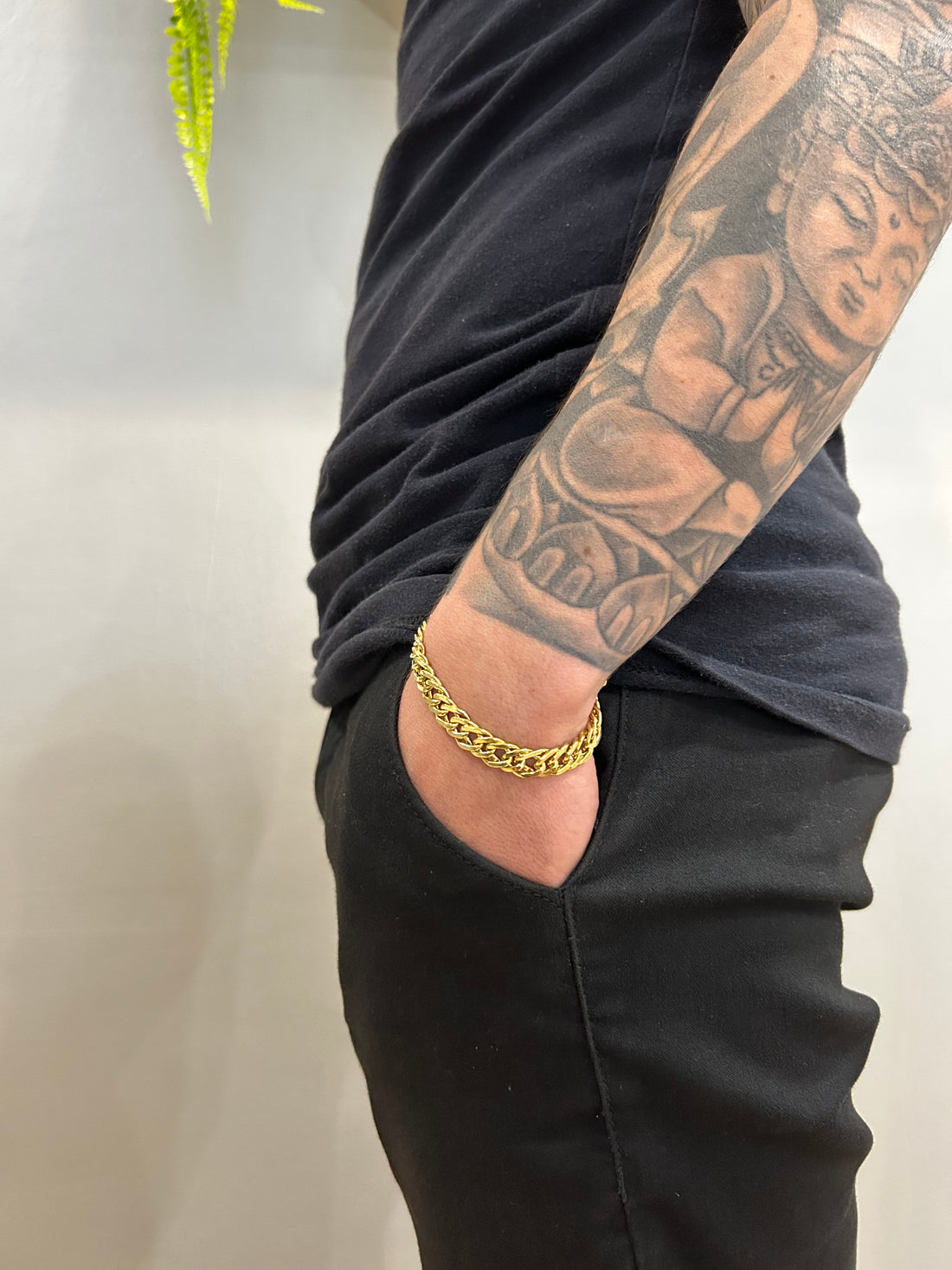 Pulseira Grummet 8mm - Moeda Antiga