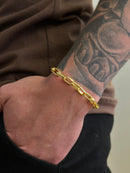 Pulseira Tijolinho Meia Cana 6mm