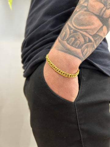 Pulseira Grummet 6mm - Moeda Antiga