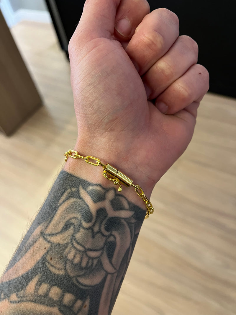 Pulseira Cadeado Long 4mm